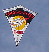 Hi-Flier Strat-O-Flier Rocket kite 2001